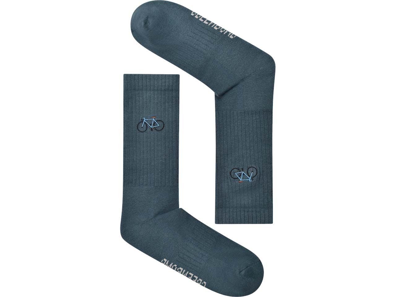 GREENBOMB Bio-Socken "Bike Vintage", blue stone, Gr. 37/40