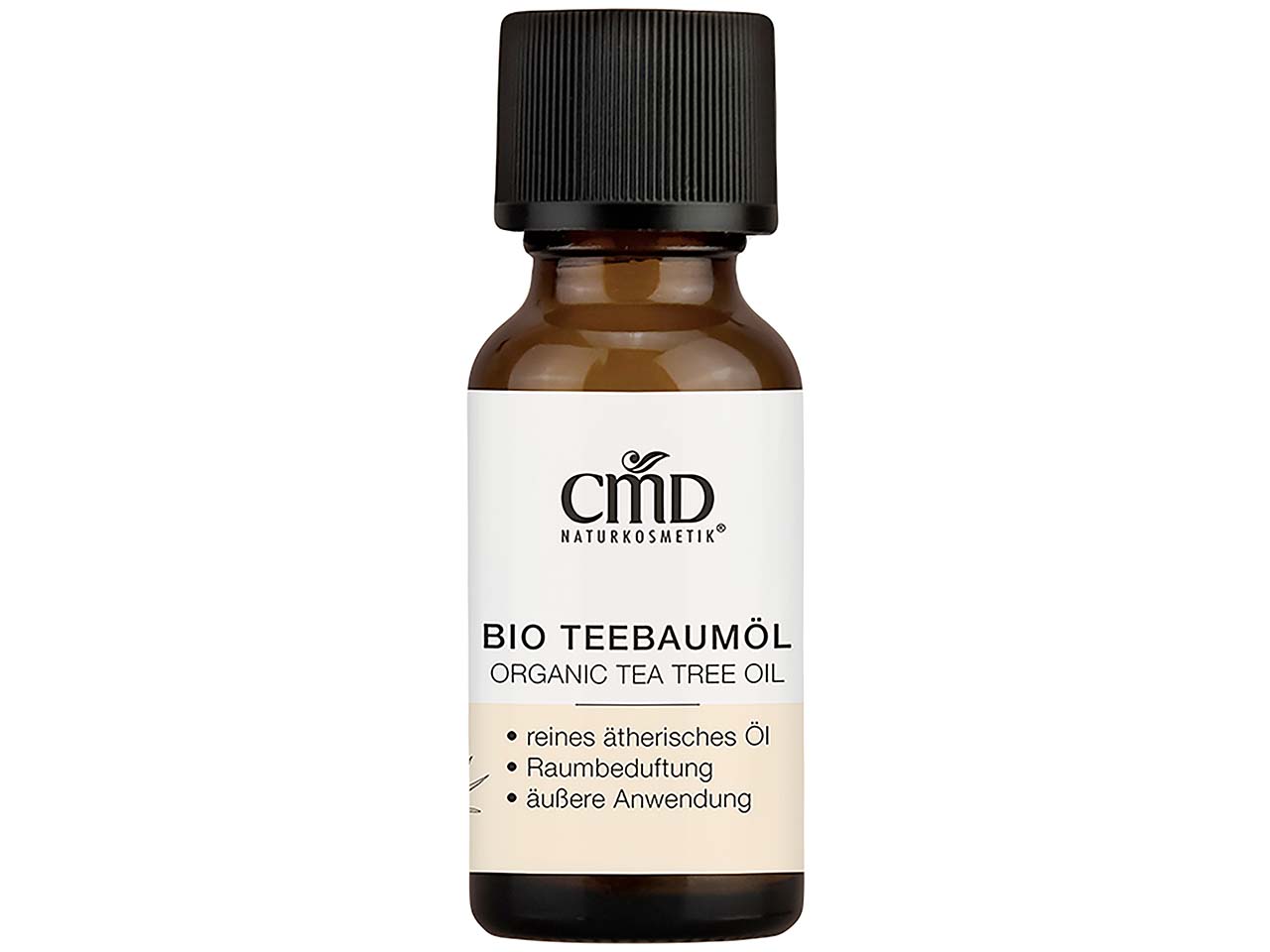 CMD Teebaumöl aus kontrolliert biologischem Anbau - mit Tropfeinsatz, 20 ml