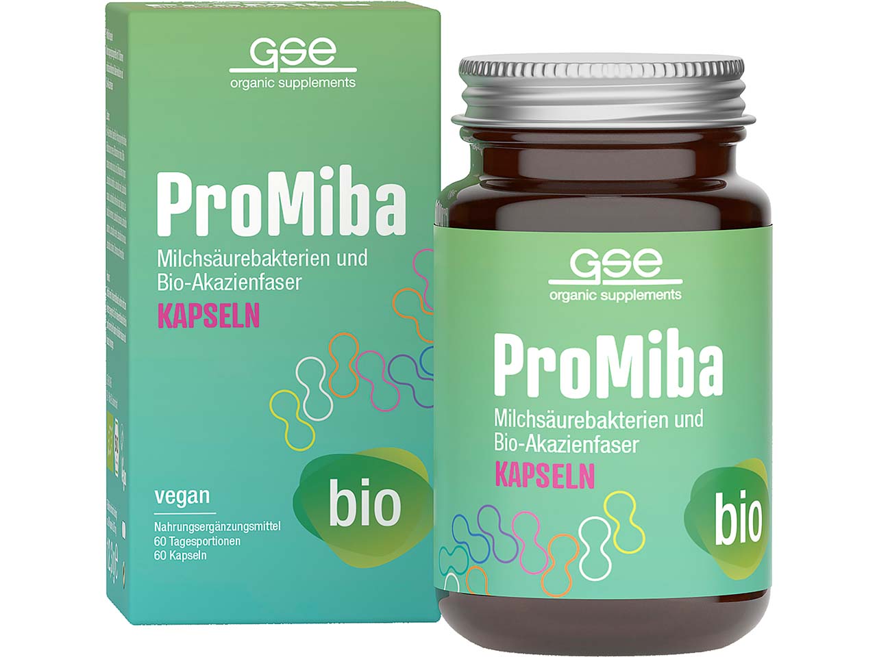 GSE Bio-Kapseln "ProMiba" Milchsäurebakterien, 60 Stück