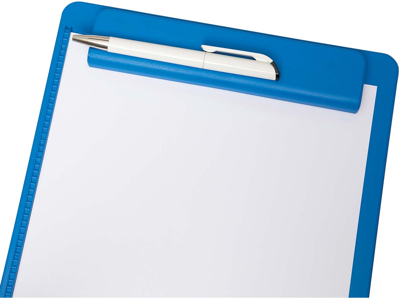 MAUL Klemmbrett "MAULgo" DIN A4 aus Recycling-Kunststoff, blau