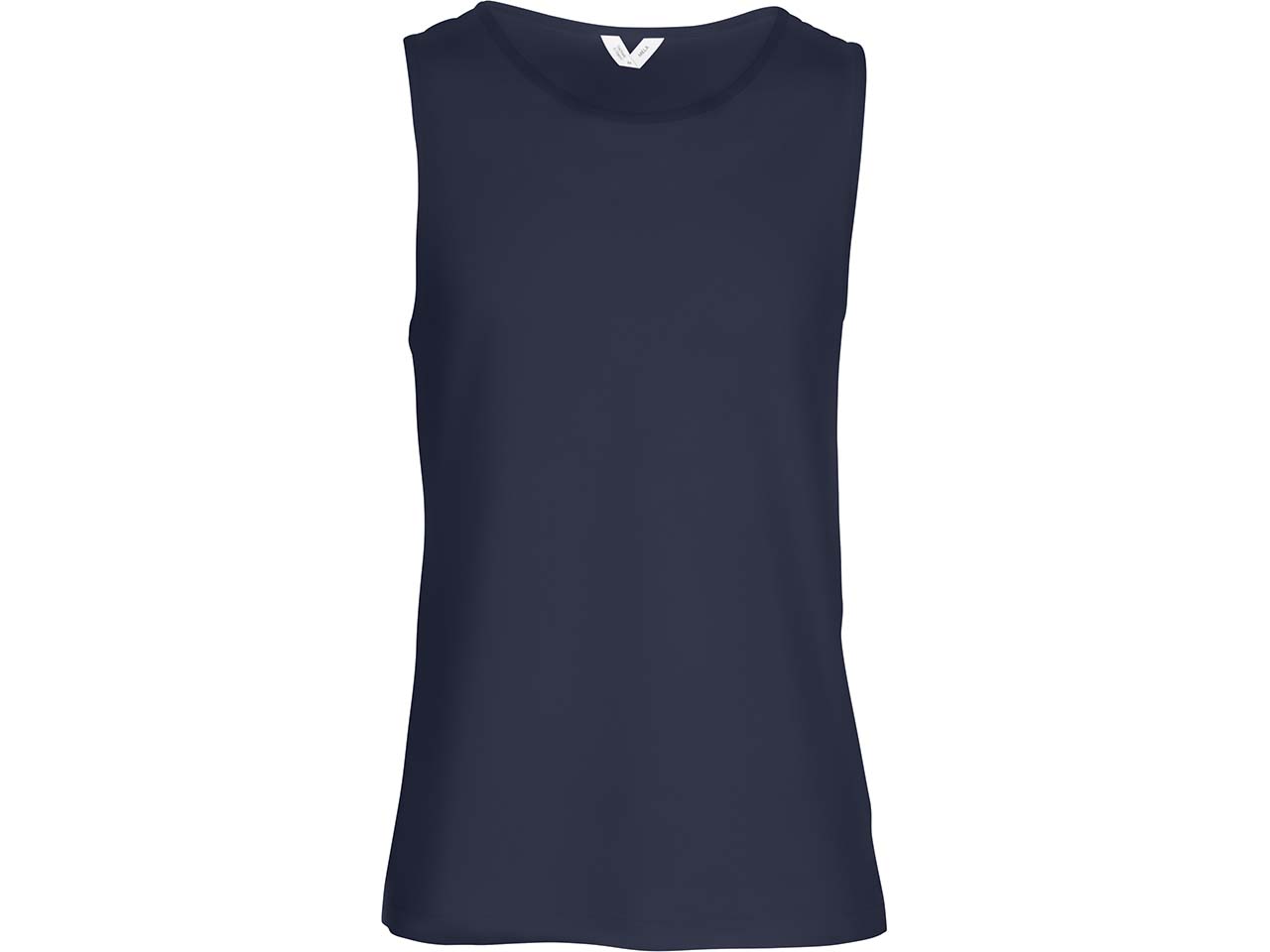 MELA Bio-Herren-Tanktop "CHETAN" mit Rundhalsausschnitt, navy, Gr. M